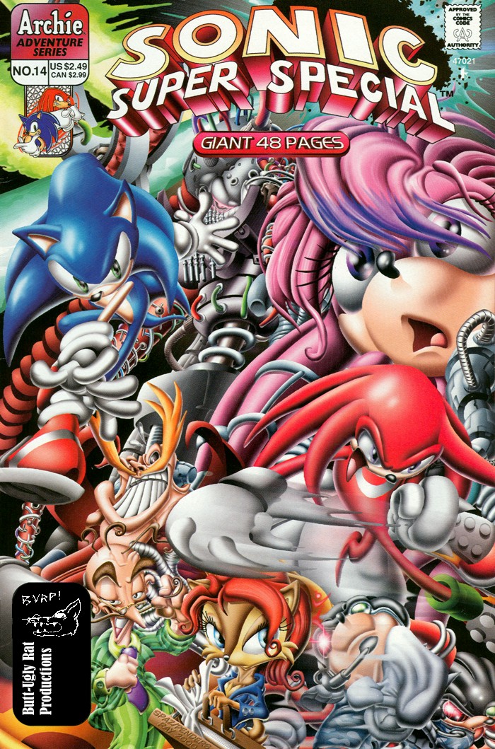 Sonic - Archie Adventure Series (Special) 2000c  Comic cover page